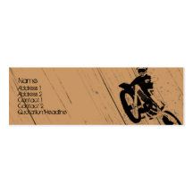 Moto-Psicótico Cartões De Visitas