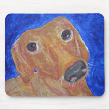 Mousepad - arte do cão do Dachshund