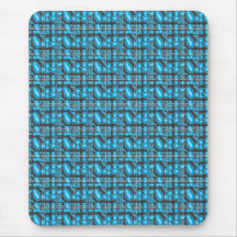 Mousepad azul metálico