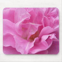 Mousepad cor-de-rosa das pétalas cor-de-rosa