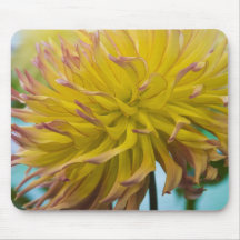 Mousepad, dália amarela # 179