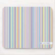 Mousepad listrado Pastel