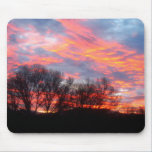 Mousepad - nascer do sol bonito do inverno tapetes para ratos