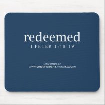 Mousepad Redeemed tapetes para ratos