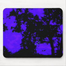 Mousepad roxo e preto