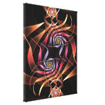 Movimento moderno, wallart abstrato do fractal impressão em tela canvas