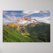 Mt. Capa da montanha calva na queda 1 Posteres