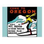 Mt. CAPA OREGON - viagens vintage Cartoes Postais