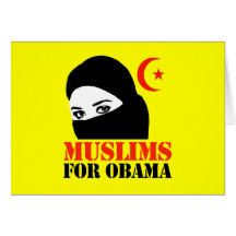 Muçulmanos para Obama Cartoes