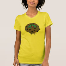 Muffin do biscoito dos pedaços de chocolate - senh t-shirt