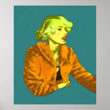 MULHER DE DECO POSTER