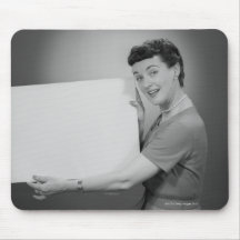 Mulher madura mouse pad