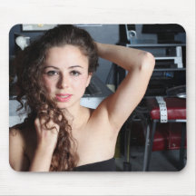 Mulher triguenha mousepads