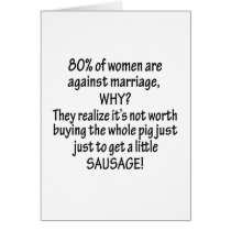 Mulheres contra o casamento postais