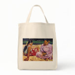 Mulheres na praia, Paul Gauguin de Tahitian malas