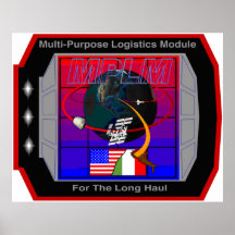 Multi módulos da logística da finalidade - MPLM Posters