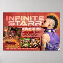 Mundo no poster do fogo mim por Starr infinito