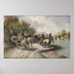 Na maneira à feira de cavalo posters