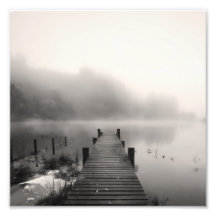 Na névoa - Loch Ard Artes De Fotos