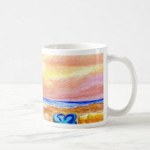 Nadar ido - caneca da arte do oceano do cricketdia