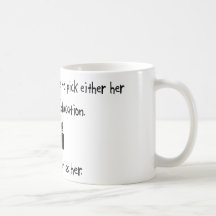 Namorada ou ensino especial da picareta caneca