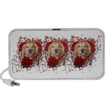 Namorados - chave a meu coração - golden retriever caixinhas de som