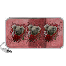Namorados - chave a meu coração - urso de Koala Caixinha De Som