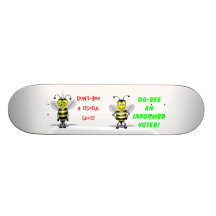 Não seja um idiota útil skate personalizado