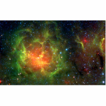 NASA Trifid Spitzer da nebulosa Fotoescultura