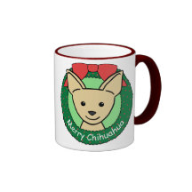 Natal da chihuahua canecas