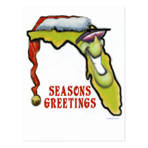 Natal de Florida Cartão Postal