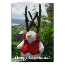 Natal feliz! cartão