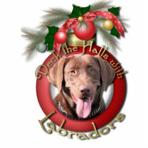 Natal - plataforma os salões - Labradors - chocola Fotoescultura