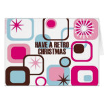 Natal retro cartao