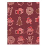 Natal vintage cartao postal