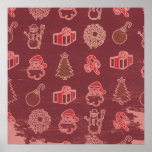 Natal vintage posteres
