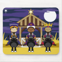 Natividade três reis Mousepad