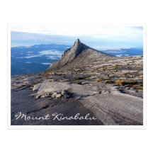 natureza do kinabalu do mt cartões postais