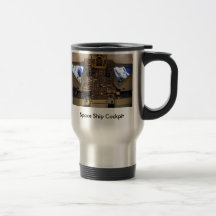 Navio de espaço, cabina do piloto do navio de espa caneca