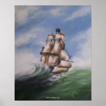 Navio de pirata posteres