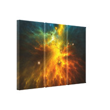 Nebulosa 1 canvas impressão de canvas envolvidas