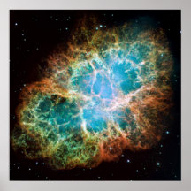 Nebulosa de caranguejo pôsteres