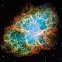 Nebulosa de caranguejo - telescópio de Hubble Foto Esculturas