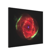 Nebulosa do olho de gato impressão em canvas