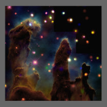 Nebulosa M16 de Eagle posters