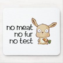 Nenhuma carne nenhuma pele nenhum teste mouse pads
