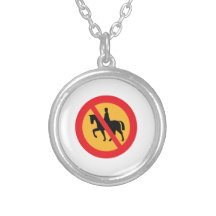 Nenhuns cavalos bijuterias personalizadas