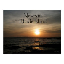 Newport Rhode - cartão da ilha Cartão Postal