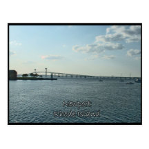 Newport Rhode - cartão da ilha Cartões Postais