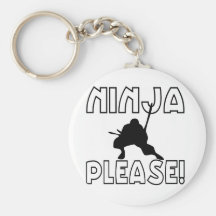 Ninja por favor! chaveiros